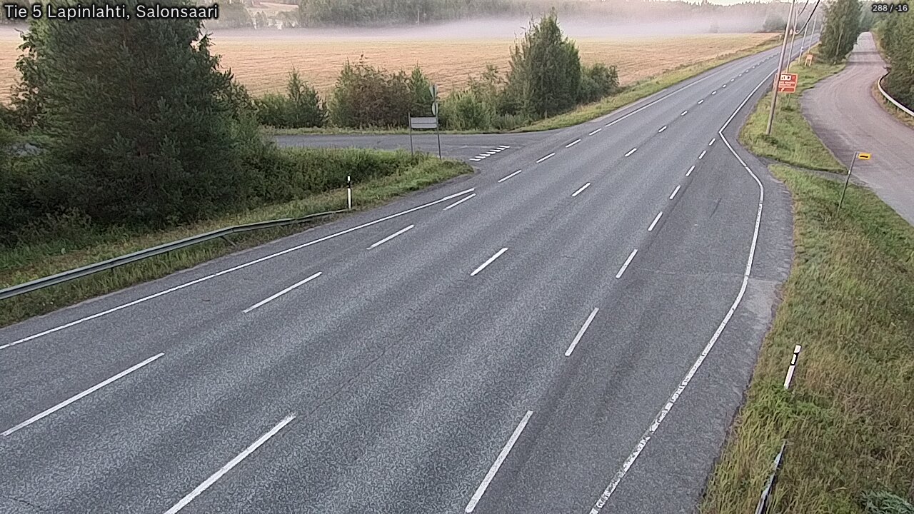 Kelikamerat Kuva Tie 5 Lapinlahti, Salonsaari, Lapinlahti, Pohjois-Savo