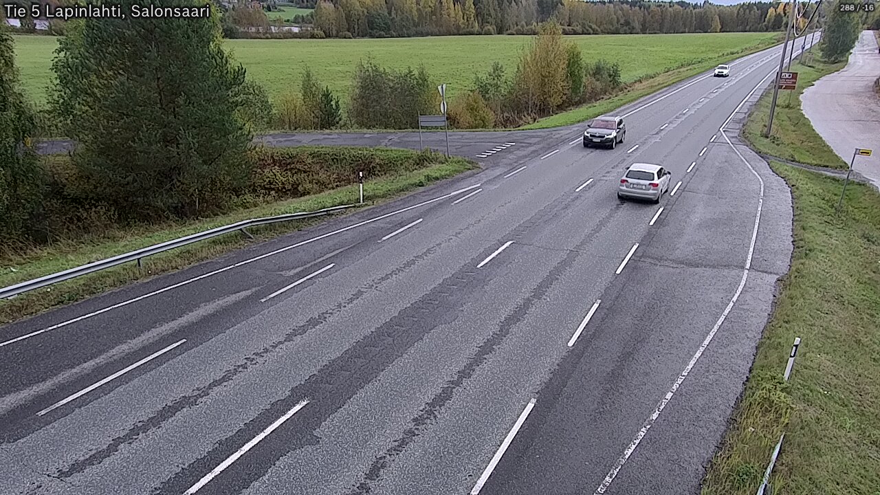 Kelikamerat Kuva Tie 5 Lapinlahti, Salonsaari, Lapinlahti, Pohjois-Savo
