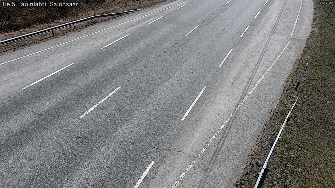 Weather Camera Image Road 5 Lapinlahti, Salonsaari, Lapinlahti, Pohjois-Savo