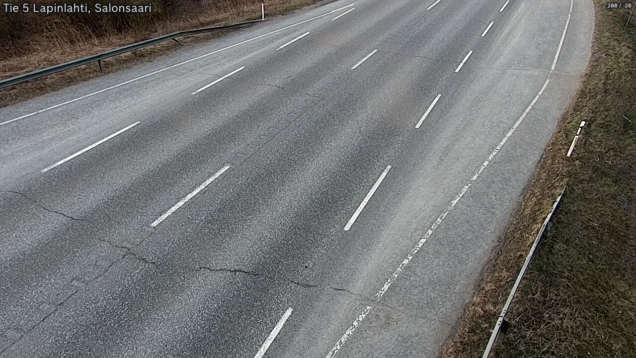 Weather Camera Image Road 5 Lapinlahti, Salonsaari, Lapinlahti, Pohjois-Savo
