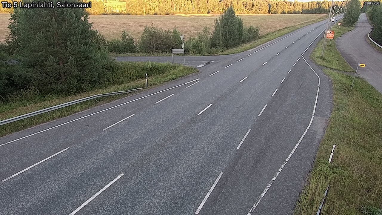 Kelikamerat Kuva Tie 5 Lapinlahti, Salonsaari, Lapinlahti, Pohjois-Savo