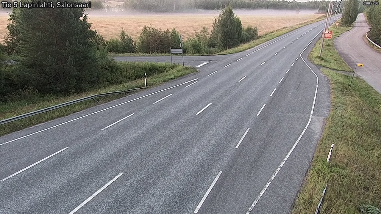 Kelikamerat Kuva Tie 5 Lapinlahti, Salonsaari, Lapinlahti, Pohjois-Savo