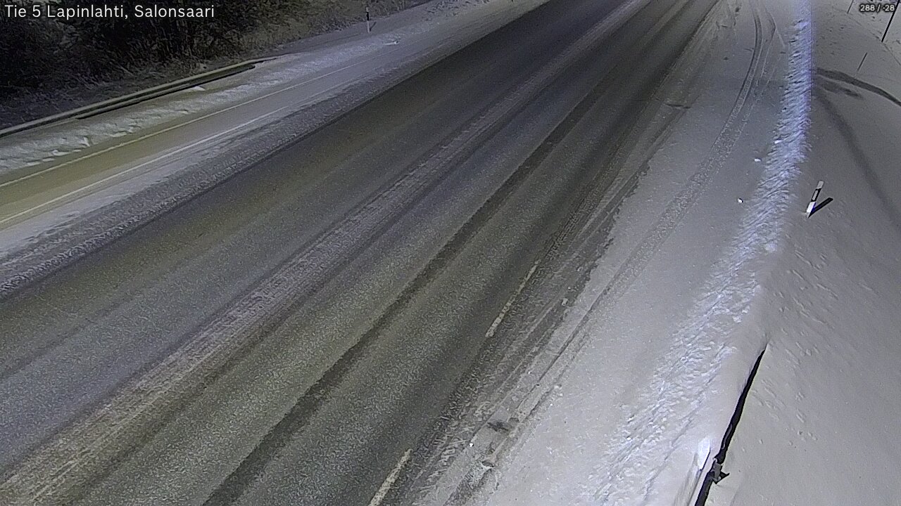 Weather Camera Image Road 5 Lapinlahti, Salonsaari, Lapinlahti, Pohjois-Savo