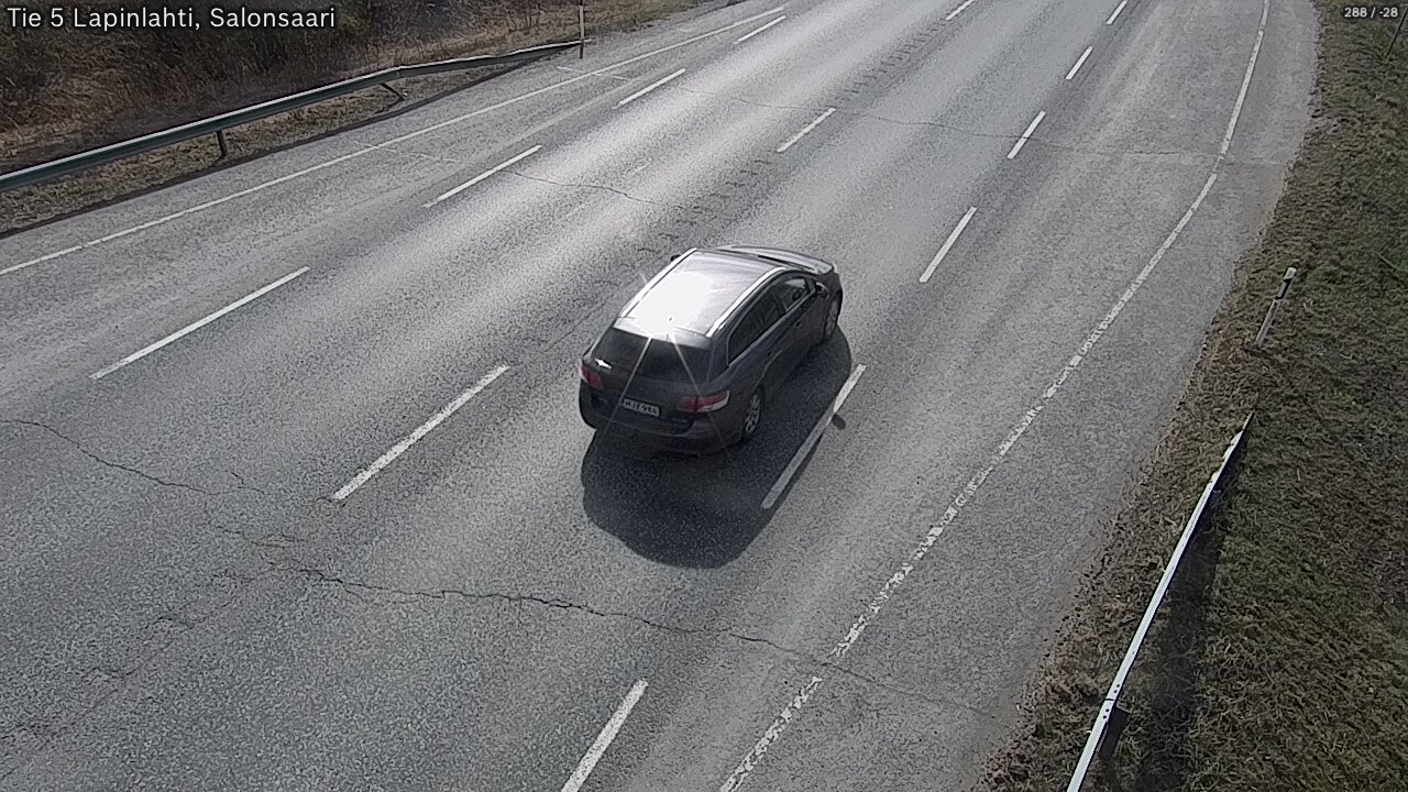 Weather Camera Image Road 5 Lapinlahti, Salonsaari, Lapinlahti, Pohjois-Savo