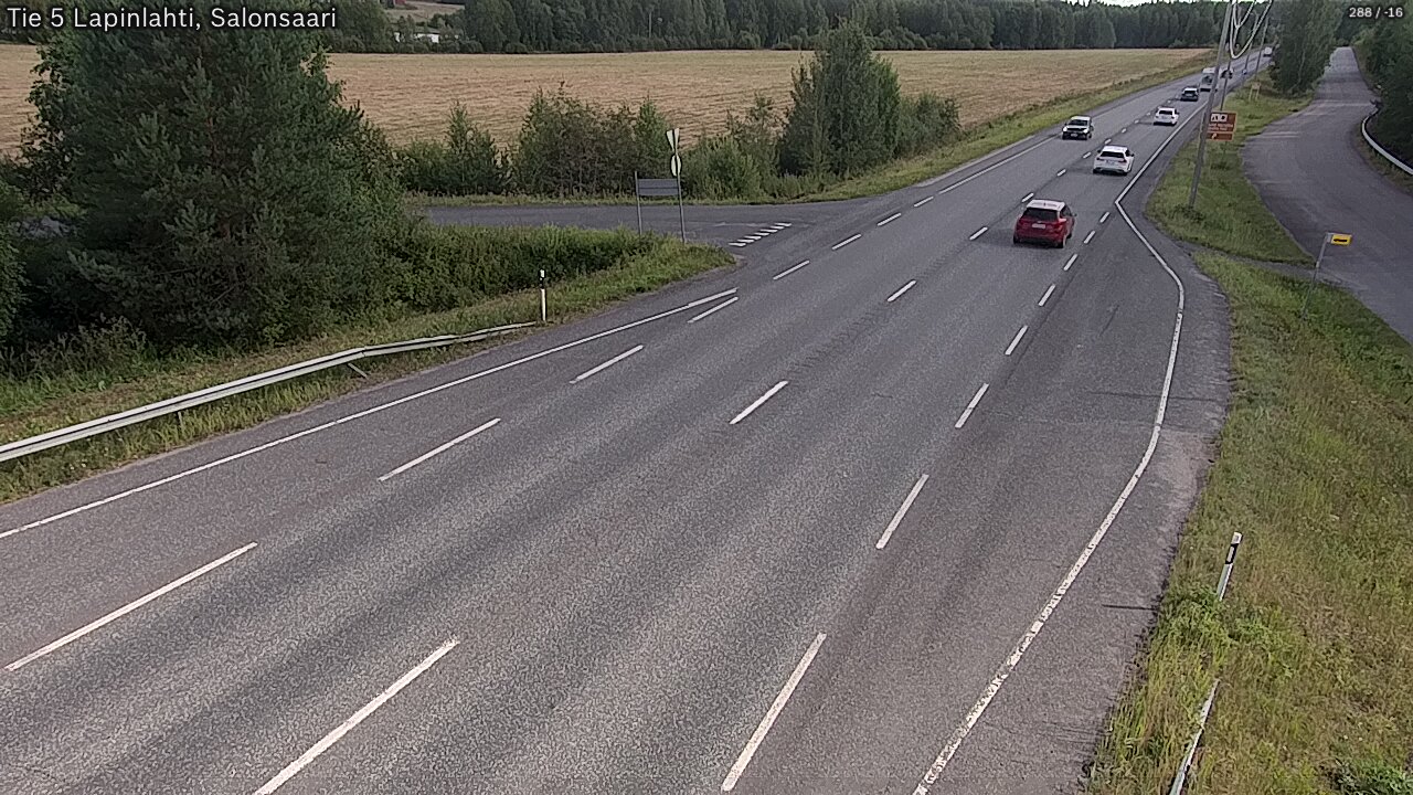 Kelikamerat Kuva Tie 5 Lapinlahti, Salonsaari, Lapinlahti, Pohjois-Savo