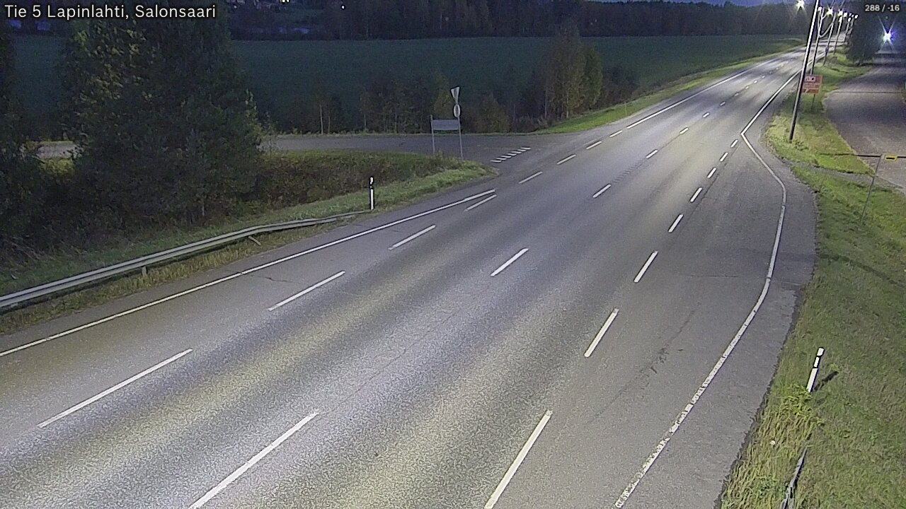 Kelikamerat Kuva Tie 5 Lapinlahti, Salonsaari, Lapinlahti, Pohjois-Savo