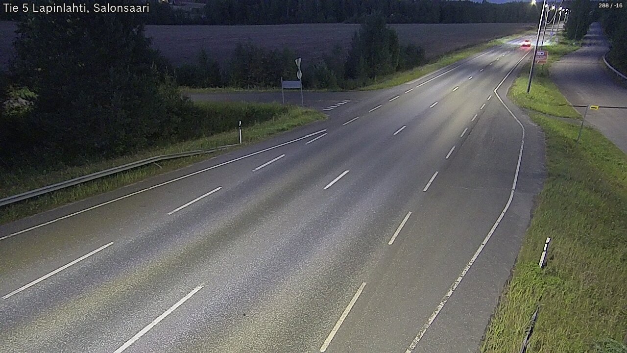 Kelikamerat Kuva Tie 5 Lapinlahti, Salonsaari, Lapinlahti, Pohjois-Savo