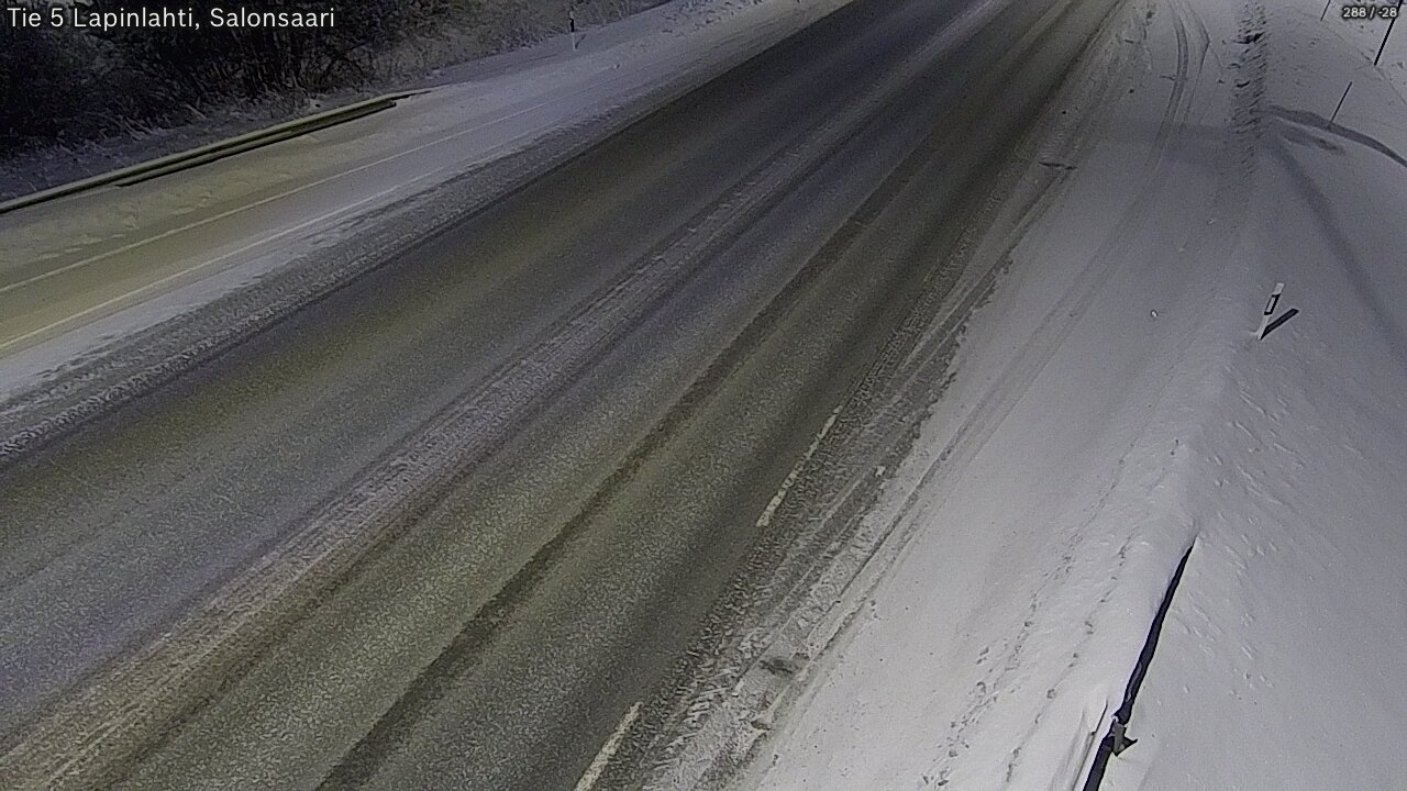 Weather Camera Image Road 5 Lapinlahti, Salonsaari, Lapinlahti, Pohjois-Savo
