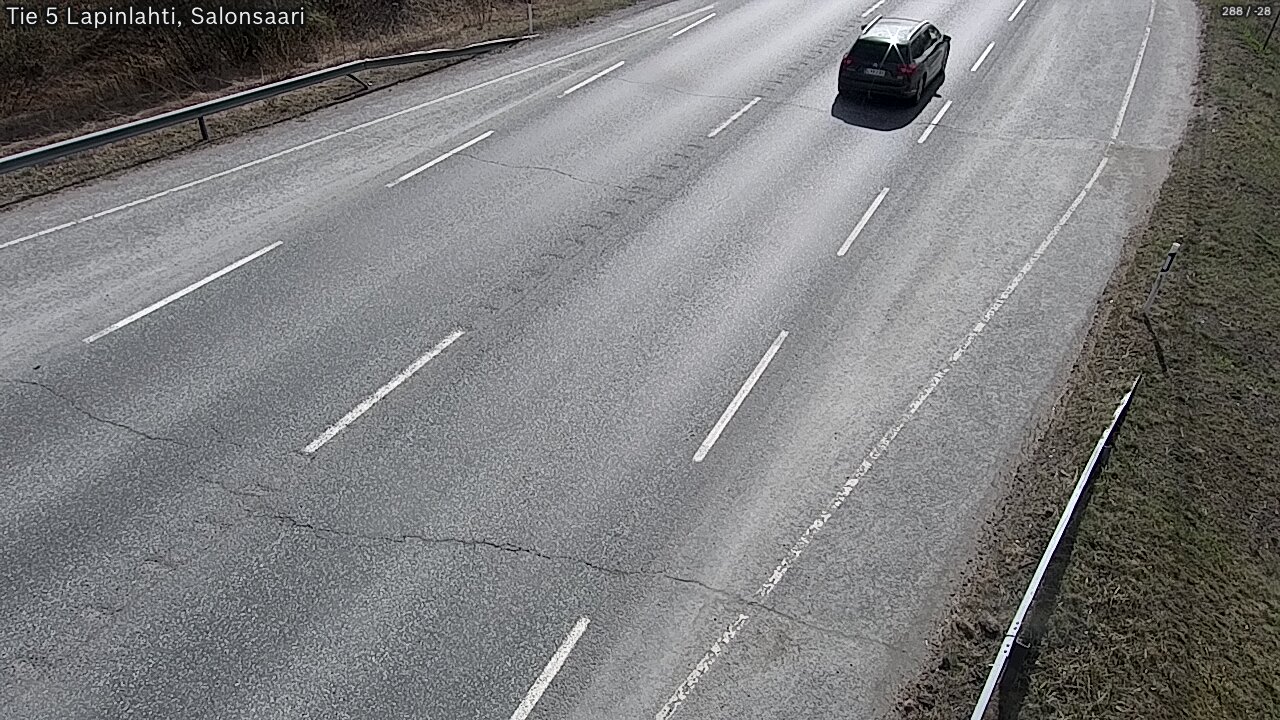 Weather Camera Image Road 5 Lapinlahti, Salonsaari, Lapinlahti, Pohjois-Savo
