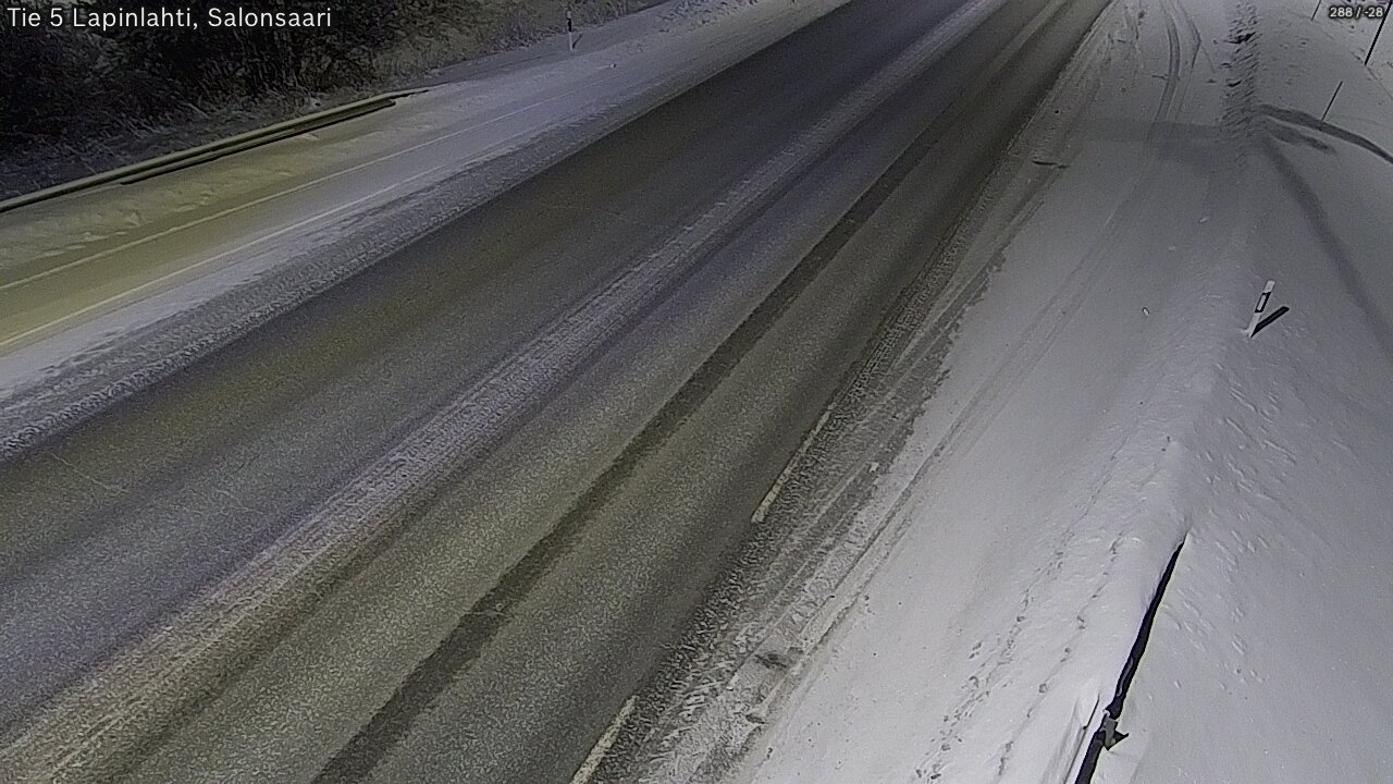 Weather Camera Image Road 5 Lapinlahti, Salonsaari, Lapinlahti, Pohjois-Savo