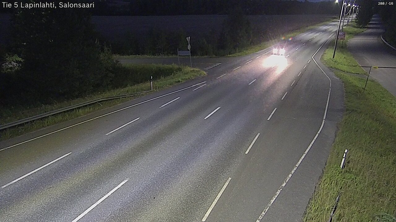 Kelikamerat Kuva Tie 5 Lapinlahti, Salonsaari, Lapinlahti, Pohjois-Savo
