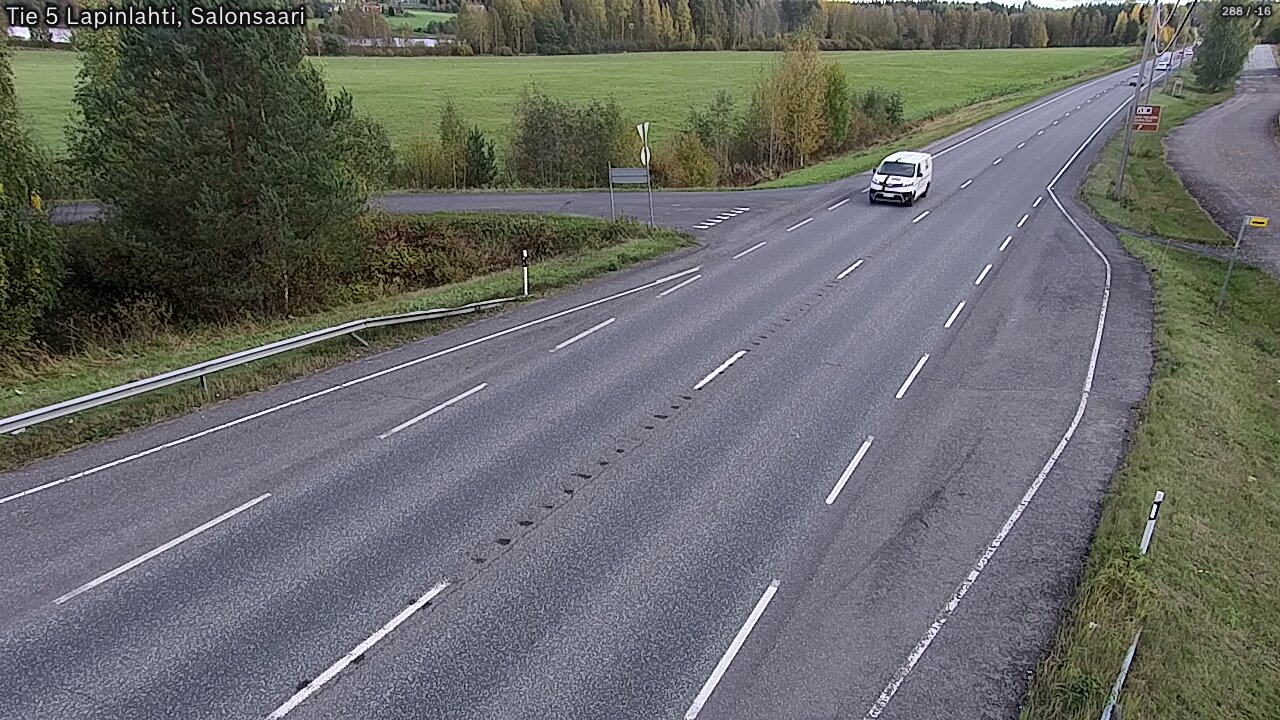 Kelikamerat Kuva Tie 5 Lapinlahti, Salonsaari, Lapinlahti, Pohjois-Savo