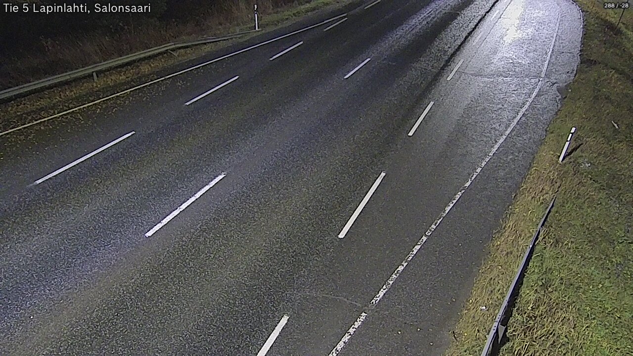 Weather Camera Image Road 5 Lapinlahti, Salonsaari, Lapinlahti, Pohjois-Savo
