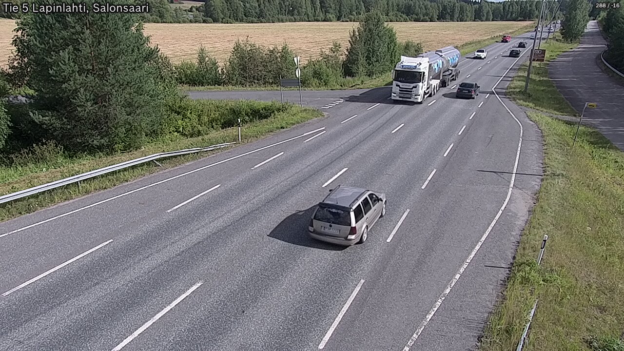 Kelikamerat Kuva Tie 5 Lapinlahti, Salonsaari, Lapinlahti, Pohjois-Savo