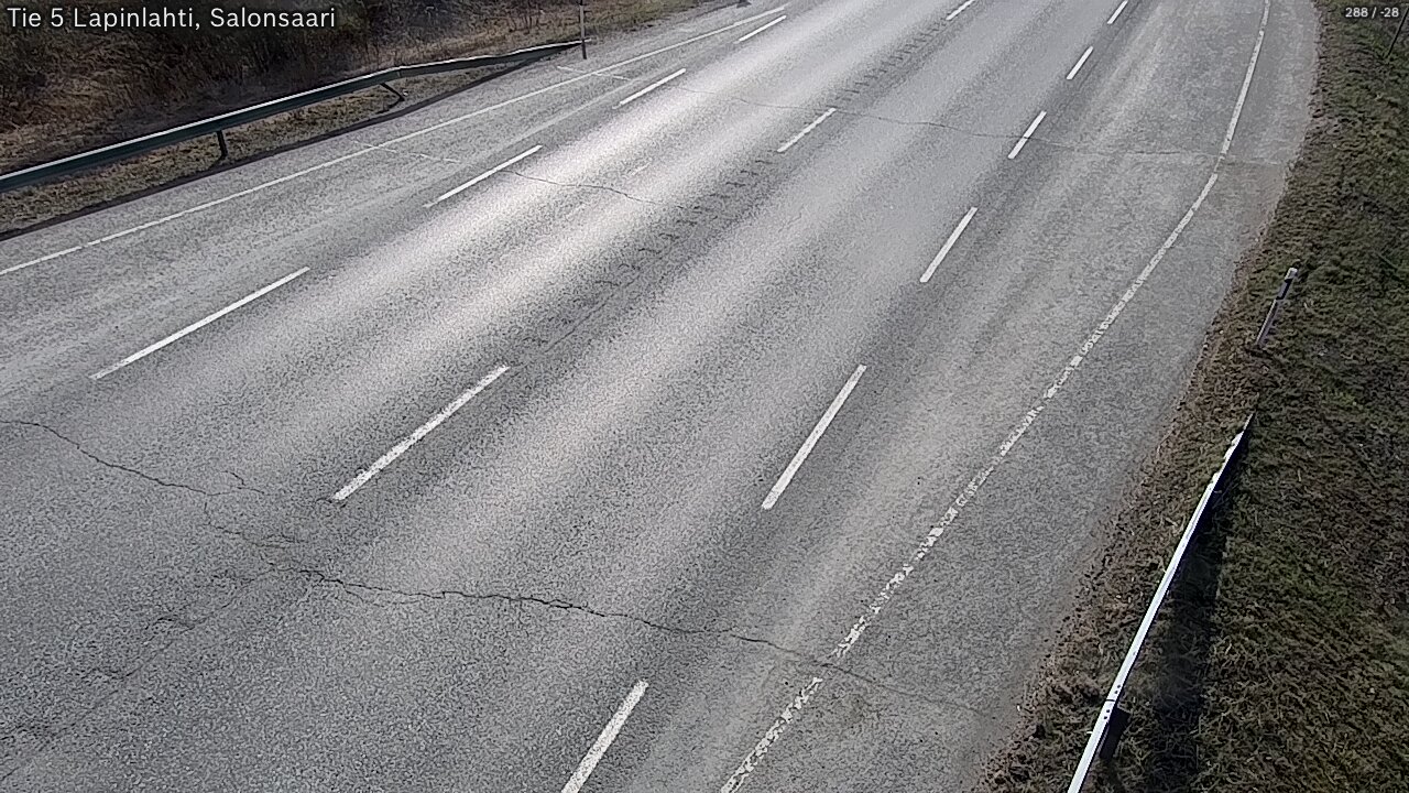 Weather Camera Image Road 5 Lapinlahti, Salonsaari, Lapinlahti, Pohjois-Savo