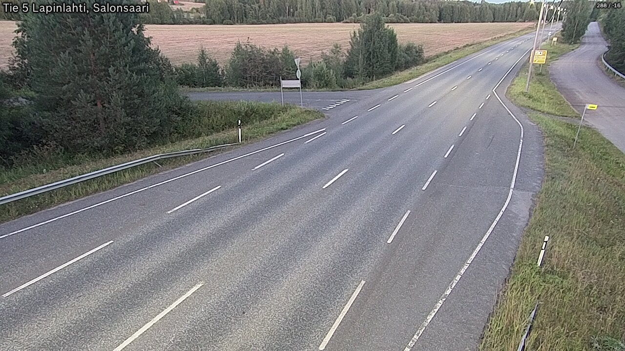 Kelikamerat Kuva Tie 5 Lapinlahti, Salonsaari, Lapinlahti, Pohjois-Savo