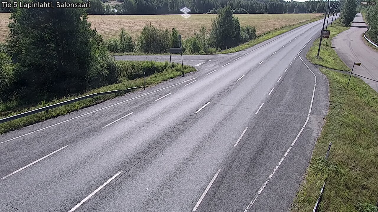 Kelikamerat Kuva Tie 5 Lapinlahti, Salonsaari, Lapinlahti, Pohjois-Savo