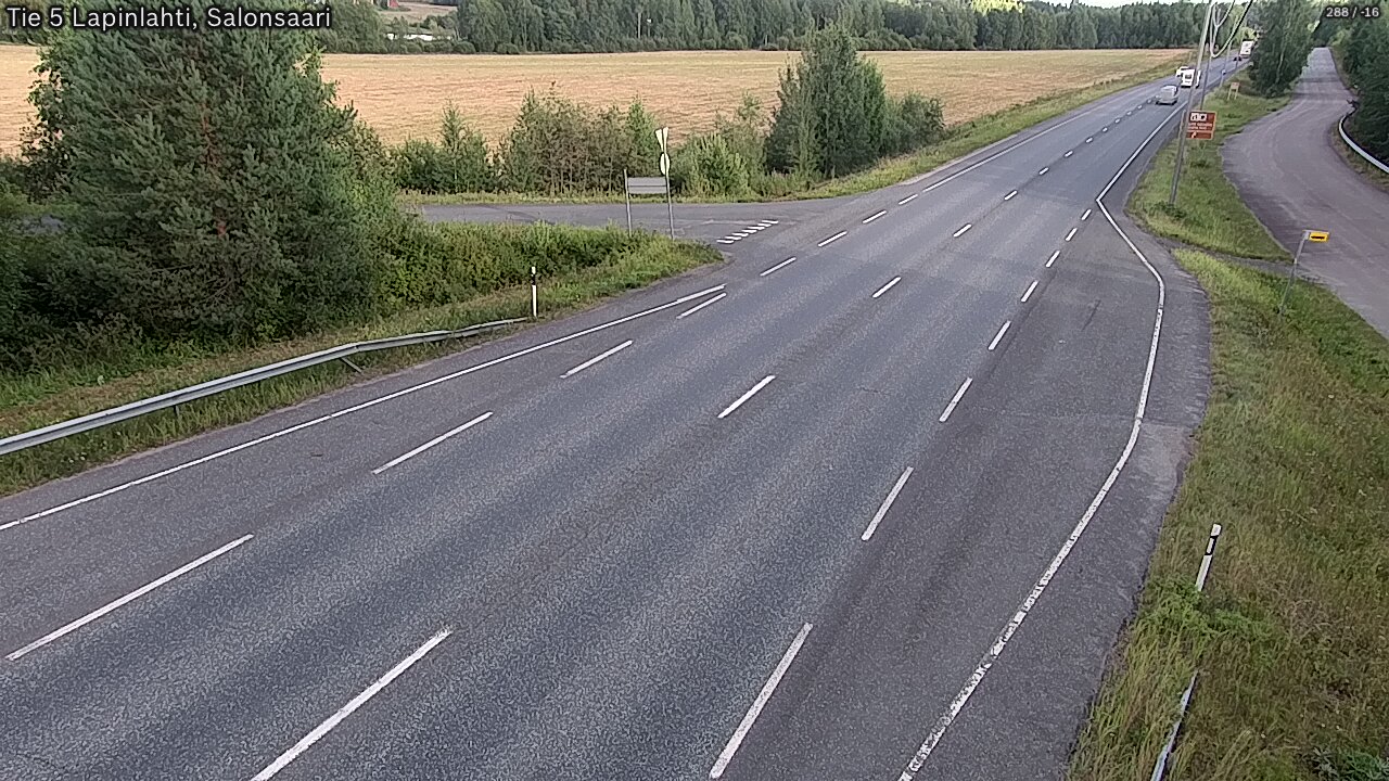 Kelikamerat Kuva Tie 5 Lapinlahti, Salonsaari, Lapinlahti, Pohjois-Savo