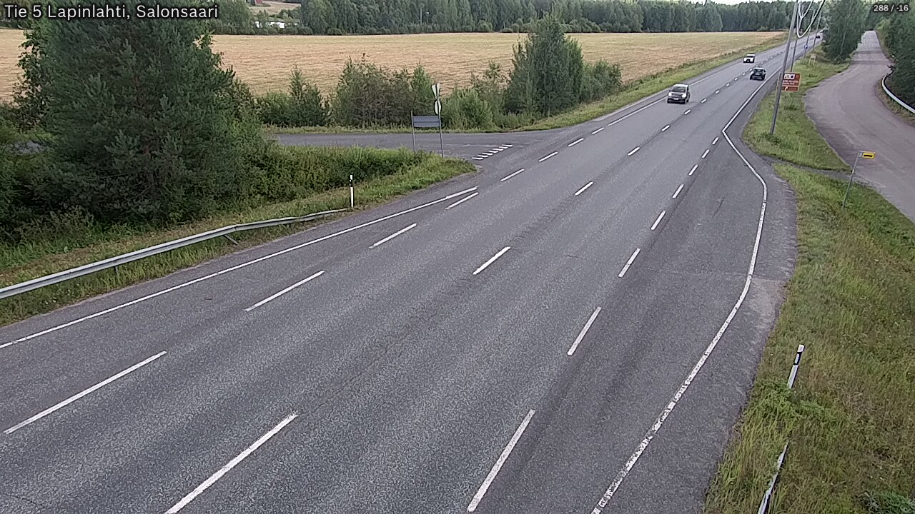 Kelikamerat Kuva Tie 5 Lapinlahti, Salonsaari, Lapinlahti, Pohjois-Savo