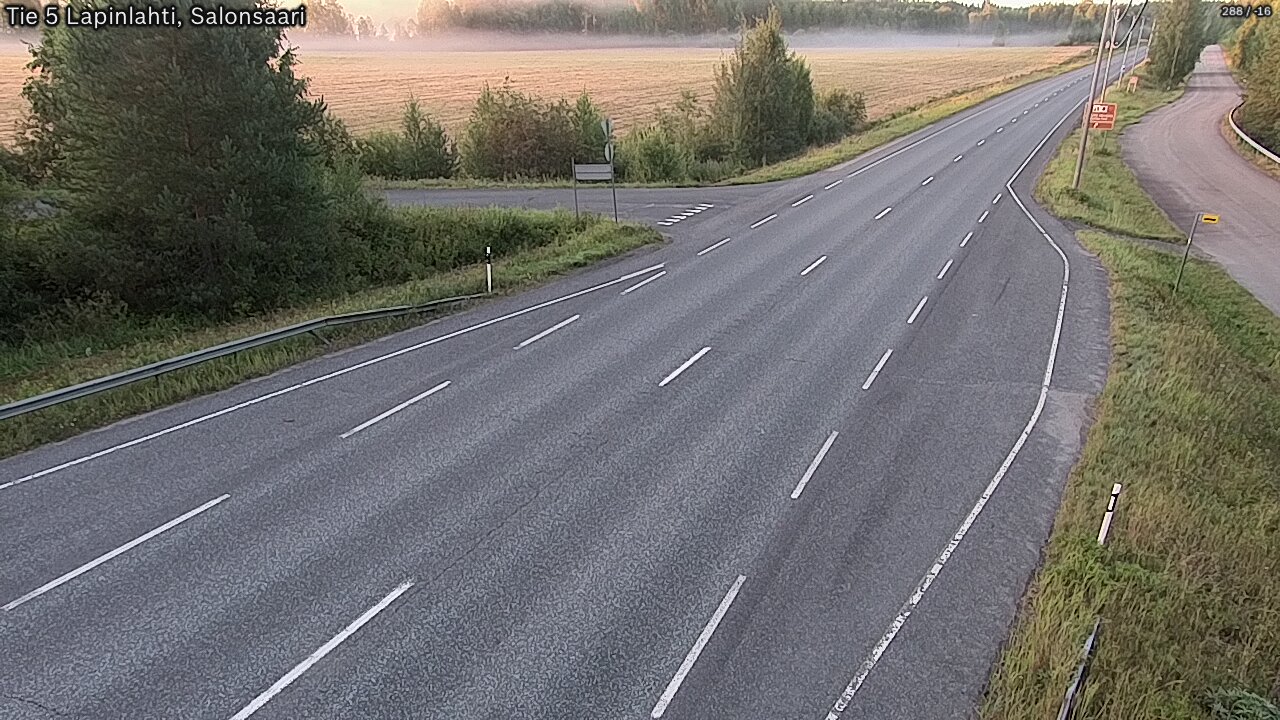 Kelikamerat Kuva Tie 5 Lapinlahti, Salonsaari, Lapinlahti, Pohjois-Savo
