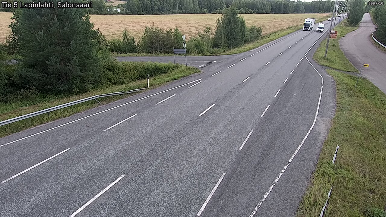 Kelikamerat Kuva Tie 5 Lapinlahti, Salonsaari, Lapinlahti, Pohjois-Savo