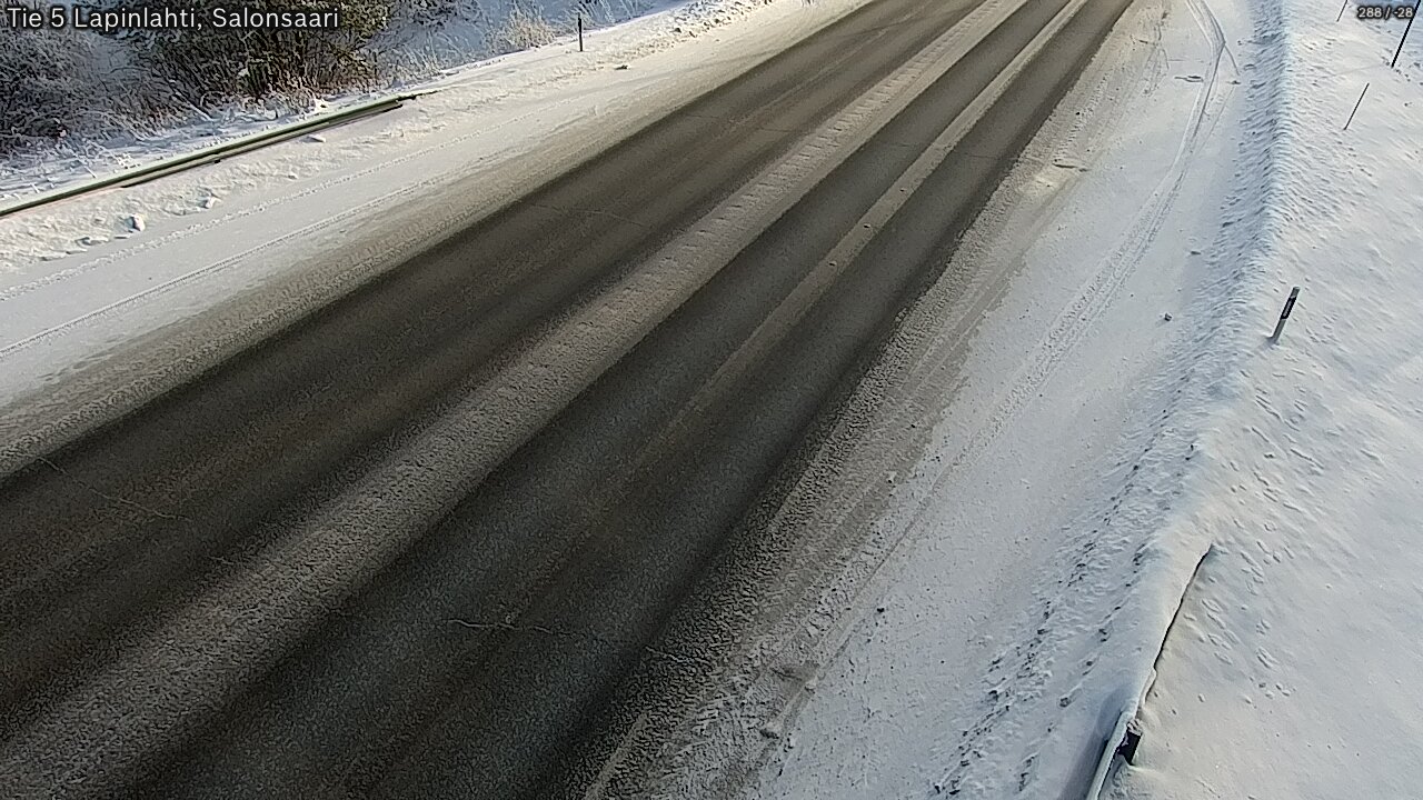 Weather Camera Image Road 5 Lapinlahti, Salonsaari, Lapinlahti, Pohjois-Savo