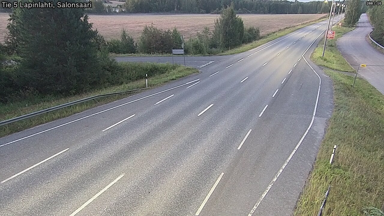 Kelikamerat Kuva Tie 5 Lapinlahti, Salonsaari, Lapinlahti, Pohjois-Savo