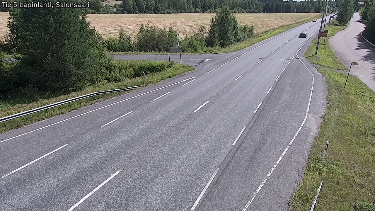 Kelikamerat Kuva Tie 5 Lapinlahti, Salonsaari, Lapinlahti, Pohjois-Savo