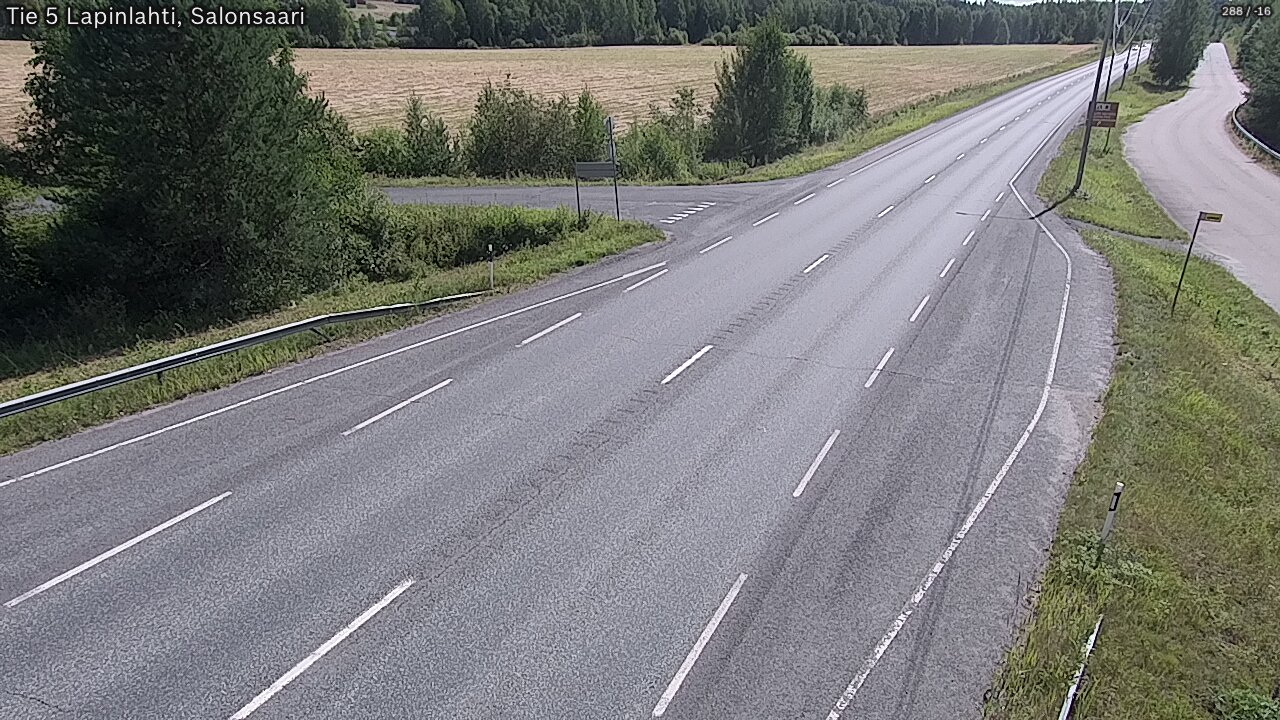 Kelikamerat Kuva Tie 5 Lapinlahti, Salonsaari, Lapinlahti, Pohjois-Savo