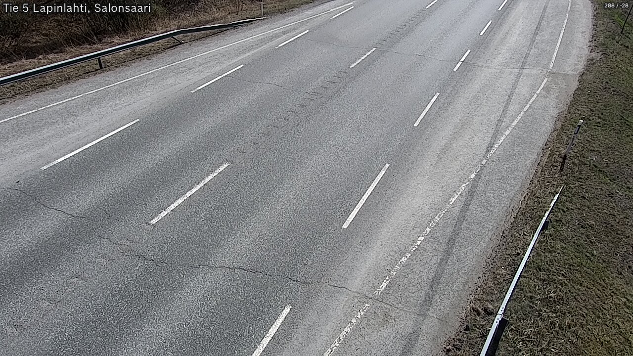 Weather Camera Image Road 5 Lapinlahti, Salonsaari, Lapinlahti, Pohjois-Savo