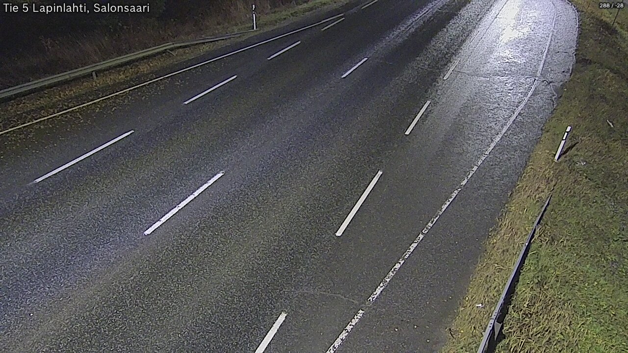 Weather Camera Image Road 5 Lapinlahti, Salonsaari, Lapinlahti, Pohjois-Savo