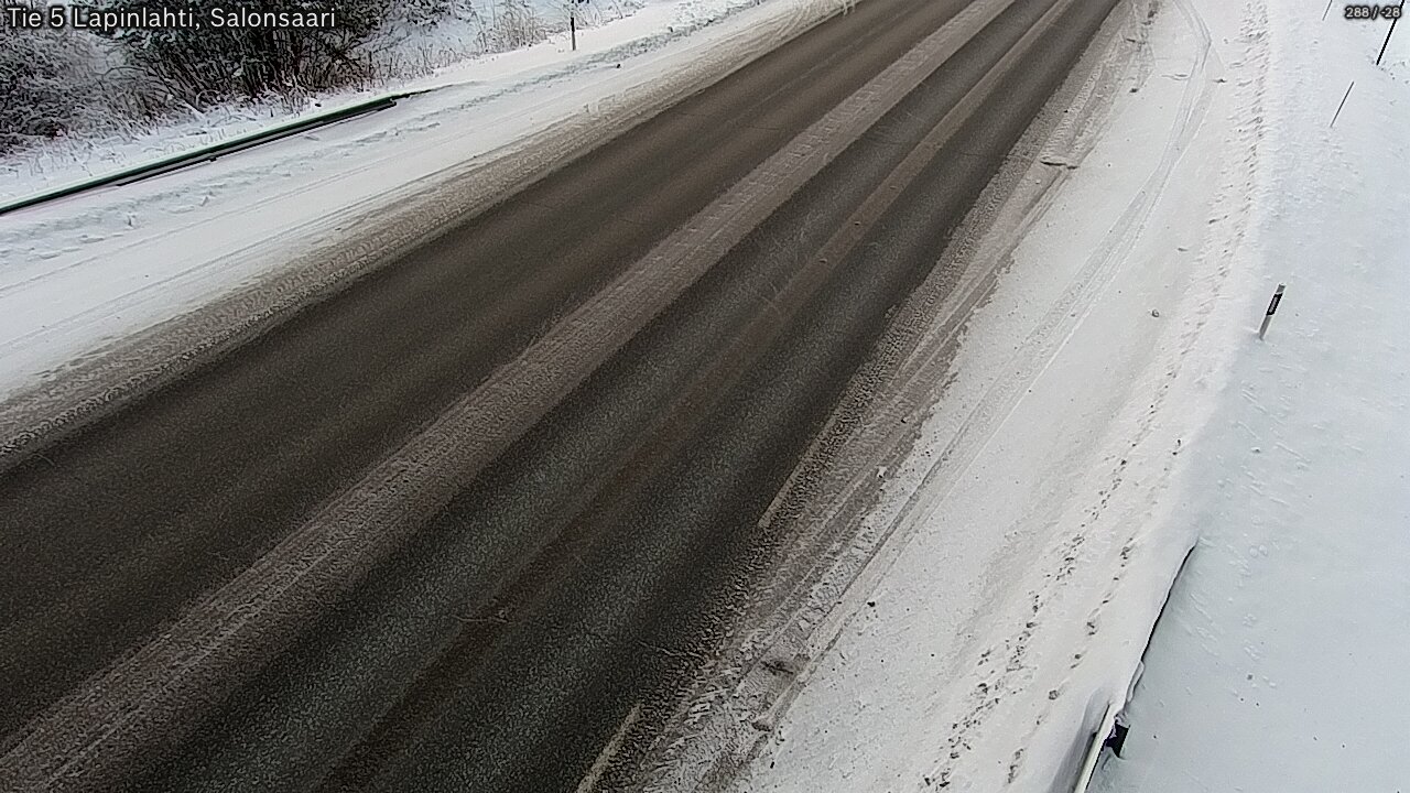 Weather Camera Image Road 5 Lapinlahti, Salonsaari, Lapinlahti, Pohjois-Savo
