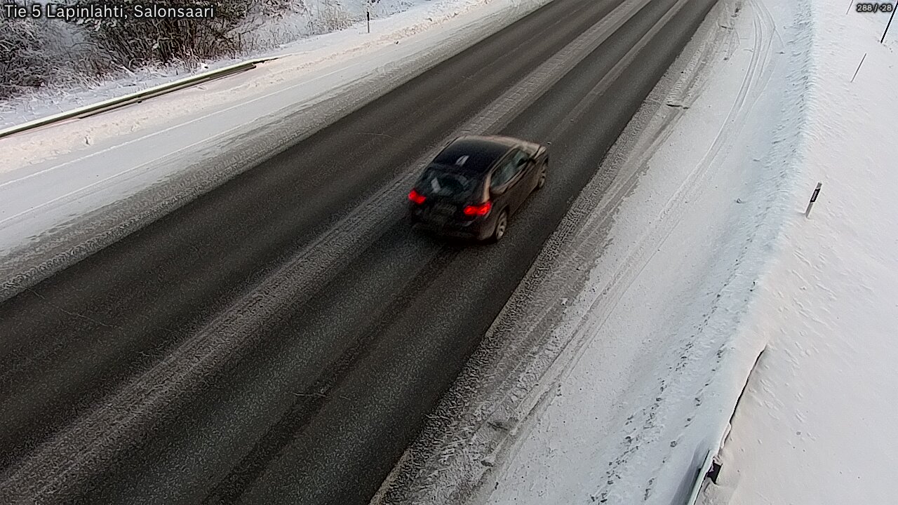 Weather Camera Image Road 5 Lapinlahti, Salonsaari, Lapinlahti, Pohjois-Savo