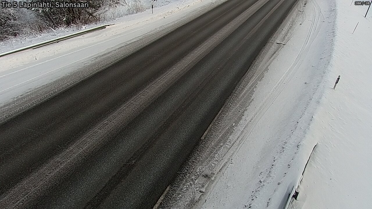 Weather Camera Image Road 5 Lapinlahti, Salonsaari, Lapinlahti, Pohjois-Savo