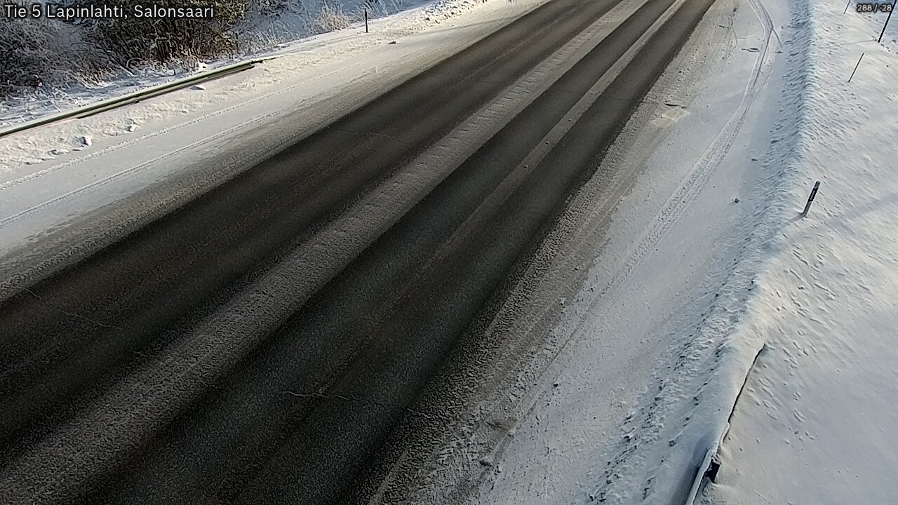 Weather Camera Image Road 5 Lapinlahti, Salonsaari, Lapinlahti, Pohjois-Savo
