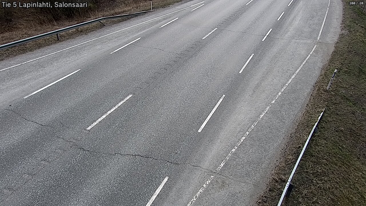 Weather Camera Image Road 5 Lapinlahti, Salonsaari, Lapinlahti, Pohjois-Savo