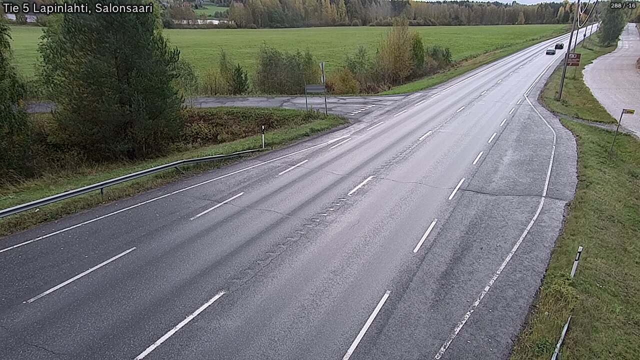 Weather Camera Image Road 5 Lapinlahti, Salonsaari, Lapinlahti, Pohjois-Savo