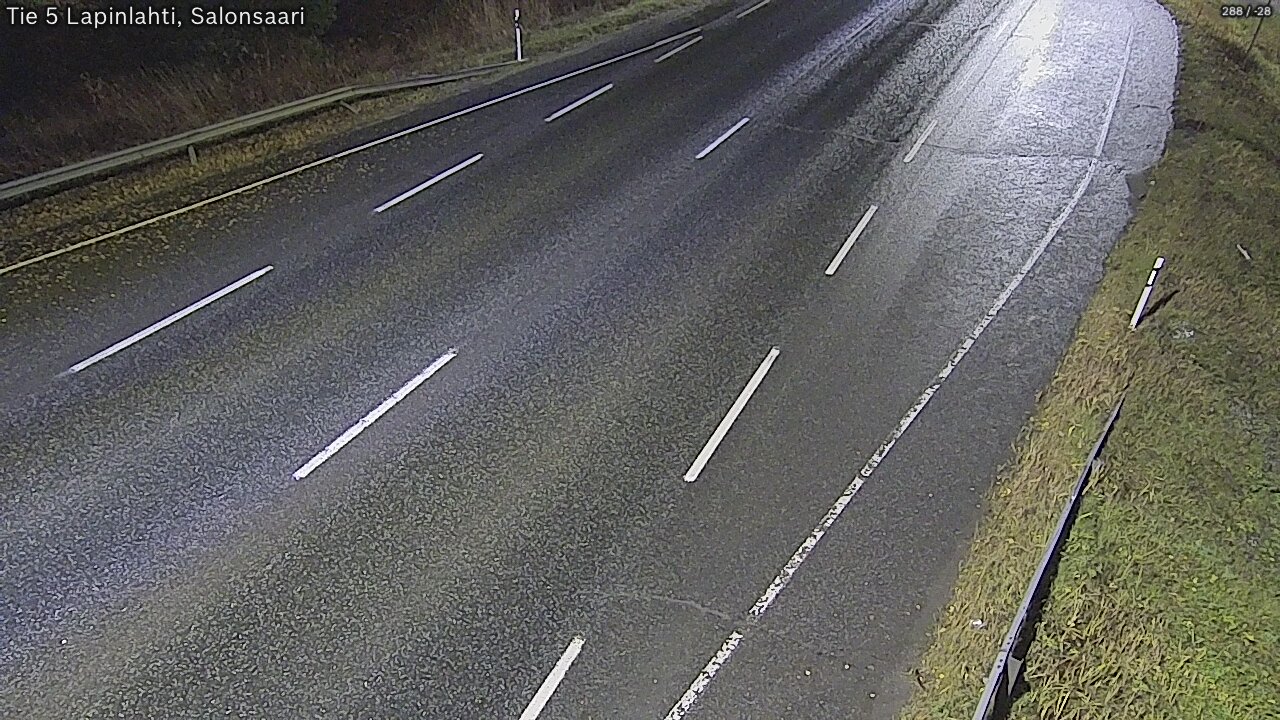Weather Camera Image Road 5 Lapinlahti, Salonsaari, Lapinlahti, Pohjois-Savo