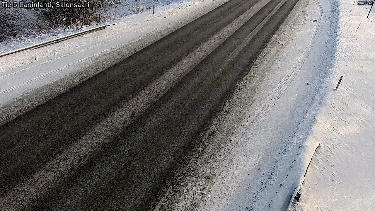 Weather Camera Image Road 5 Lapinlahti, Salonsaari, Lapinlahti, Pohjois-Savo