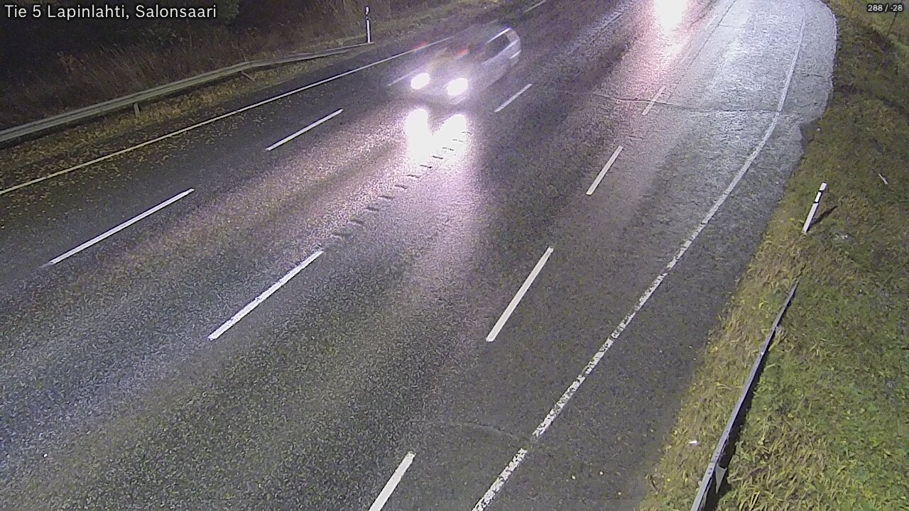 Weather Camera Image Road 5 Lapinlahti, Salonsaari, Lapinlahti, Pohjois-Savo