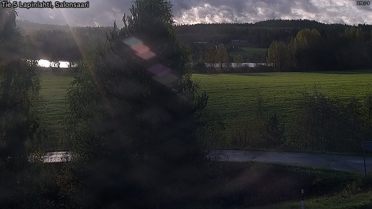 Weather Camera Image Road 5 Lapinlahti, Salonsaari, Lapinlahti, Pohjois-Savo