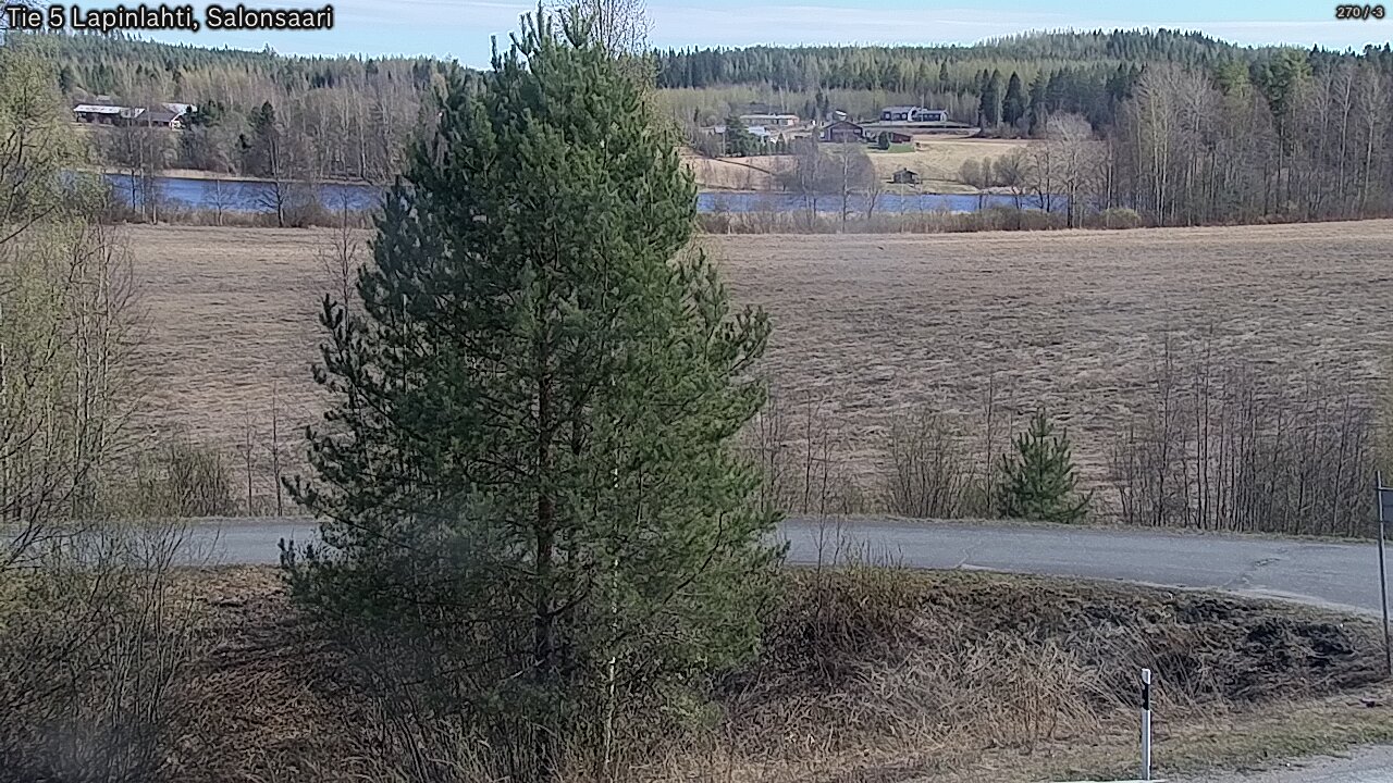 Weather Camera Image Road 5 Lapinlahti, Salonsaari, Lapinlahti, Pohjois-Savo