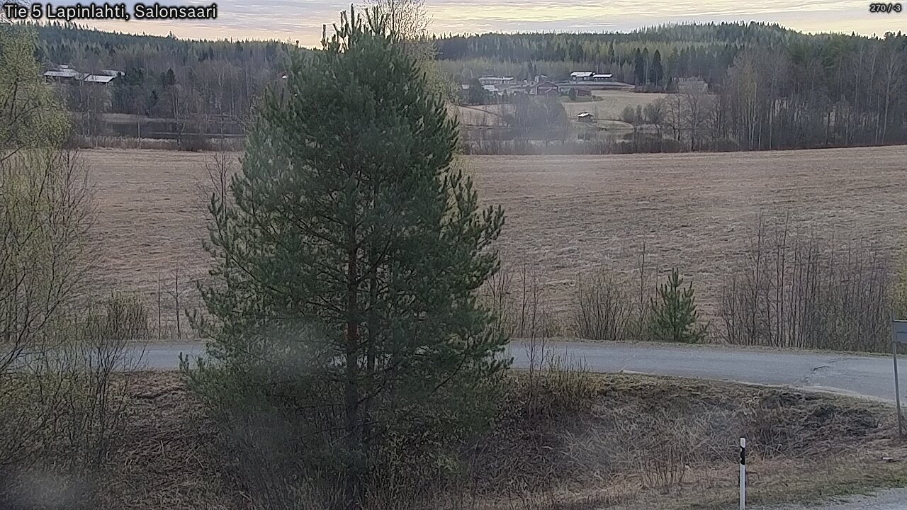 Weather Camera Image Road 5 Lapinlahti, Salonsaari, Lapinlahti, Pohjois-Savo