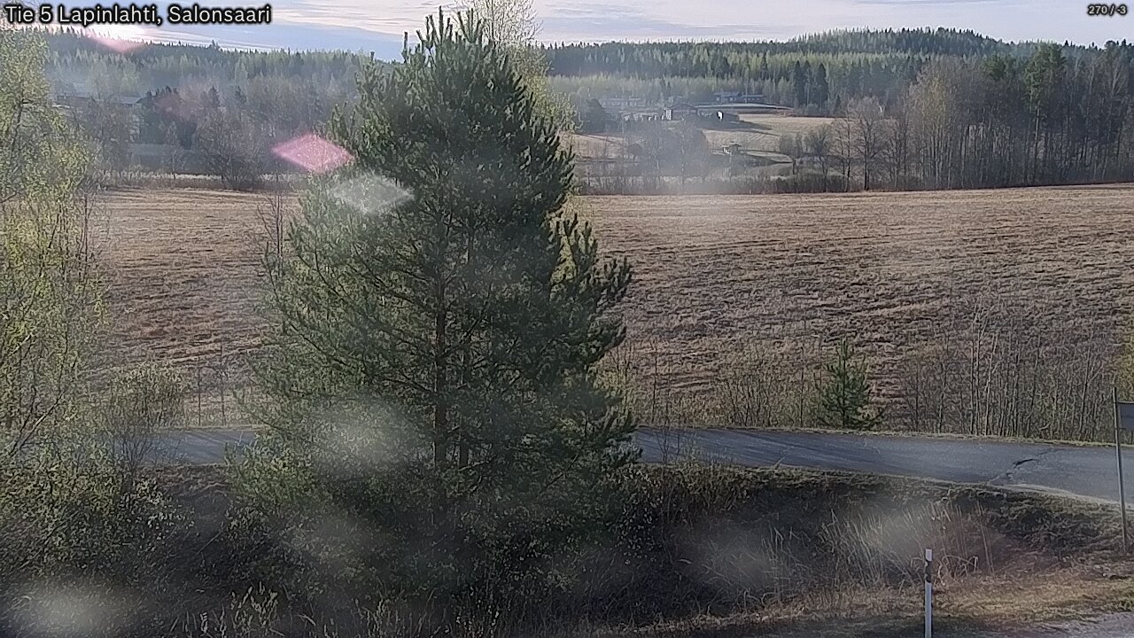 Weather Camera Image Road 5 Lapinlahti, Salonsaari, Lapinlahti, Pohjois-Savo