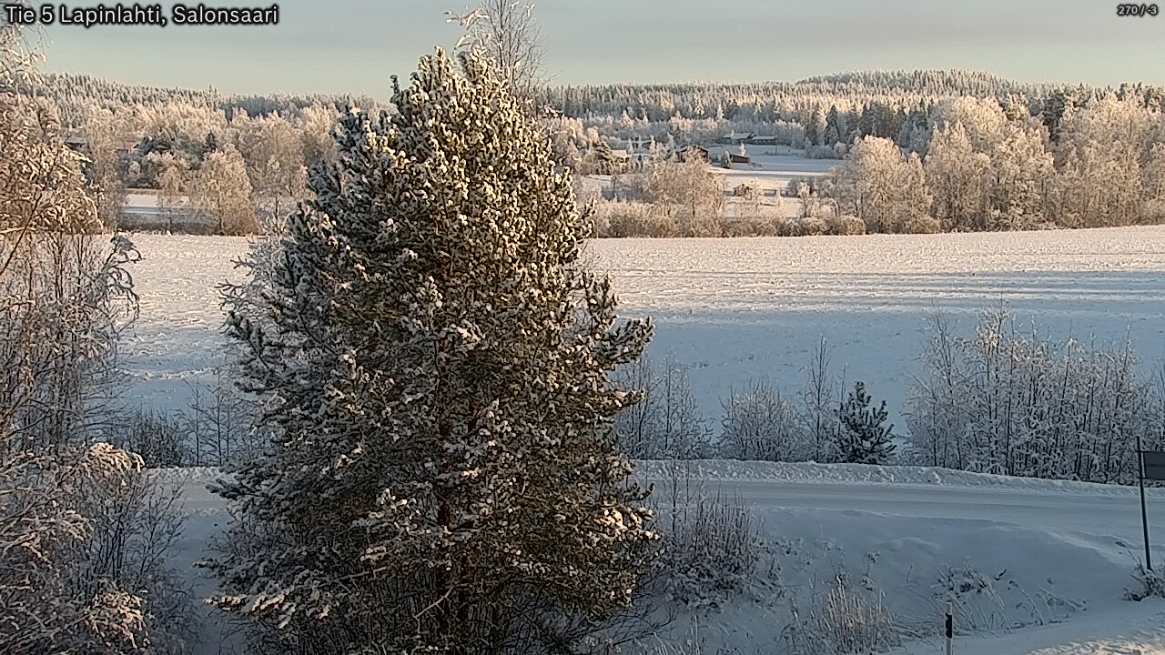 Weather Camera Image Road 5 Lapinlahti, Salonsaari, Lapinlahti, Pohjois-Savo