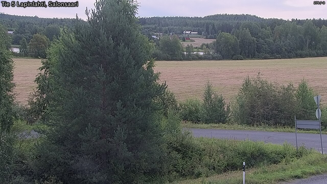 Weather Camera Image Väg 5 Lapinlax, Salonsaari, Lapinlahti, Pohjois-Savo