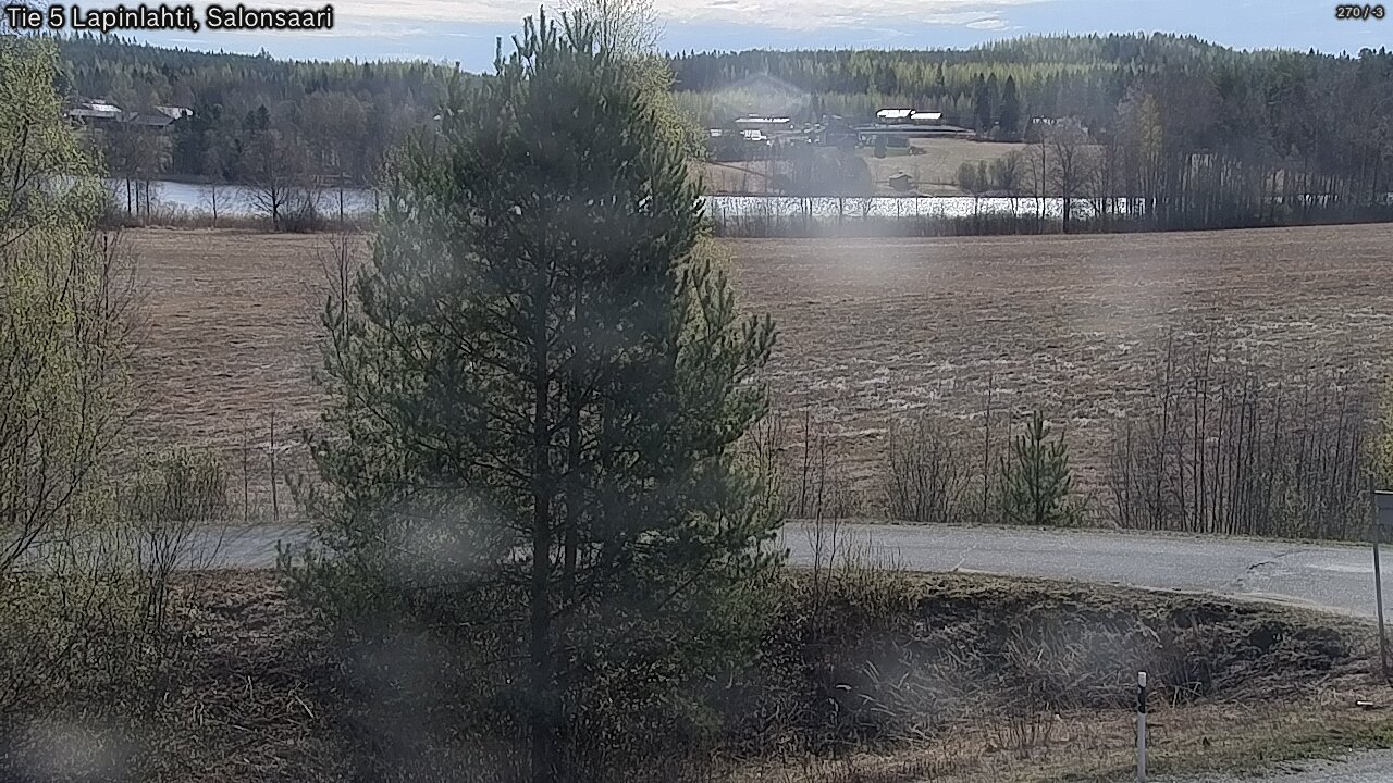 Weather Camera Image Road 5 Lapinlahti, Salonsaari, Lapinlahti, Pohjois-Savo