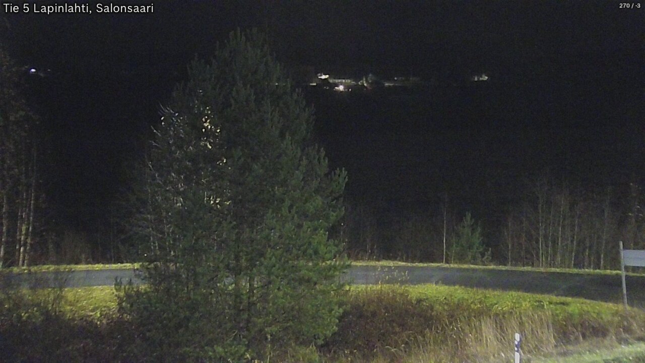Weather Camera Image Road 5 Lapinlahti, Salonsaari, Lapinlahti, Pohjois-Savo