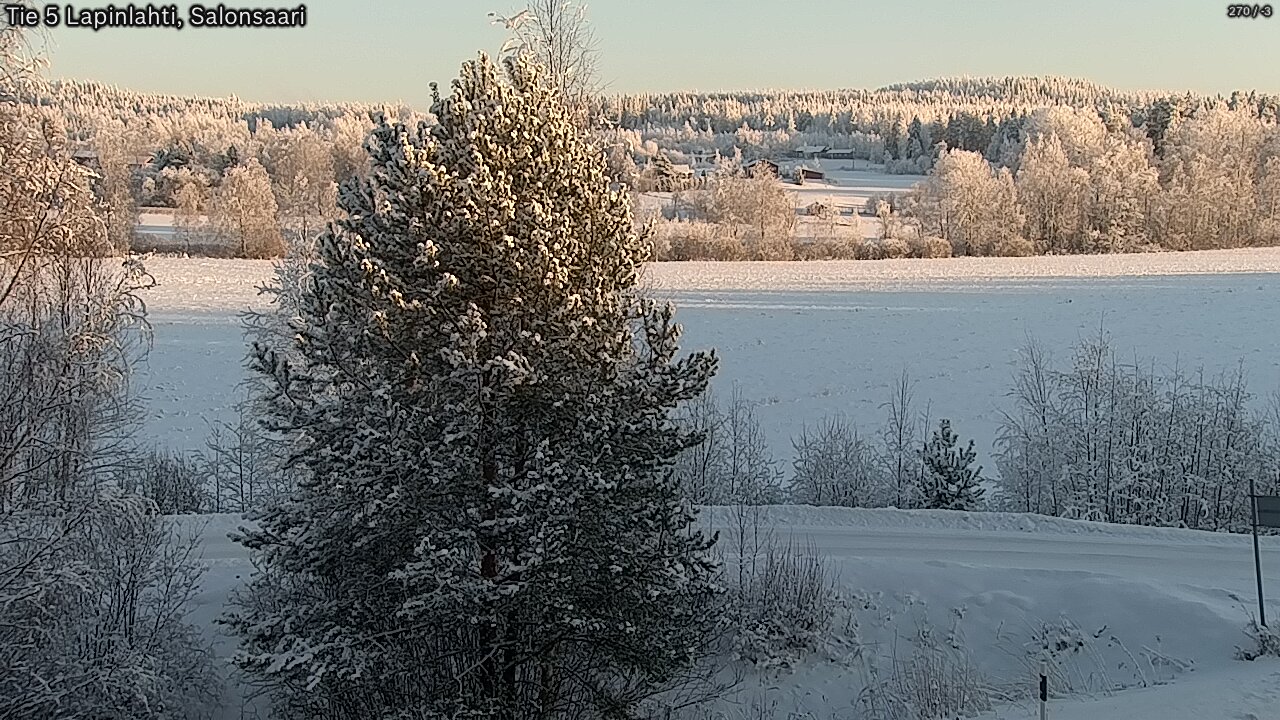 Weather Camera Image Road 5 Lapinlahti, Salonsaari, Lapinlahti, Pohjois-Savo