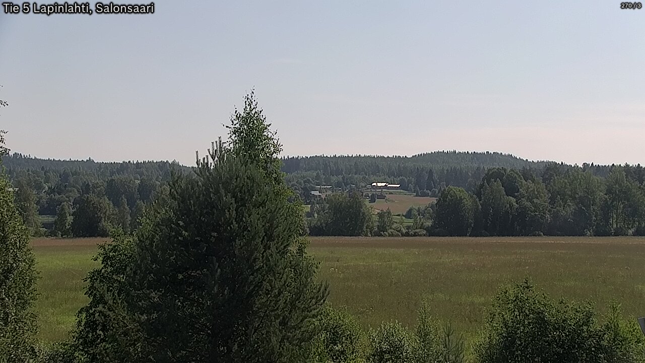 Weather Camera Image Road 5 Lapinlahti, Salonsaari, Lapinlahti, Pohjois-Savo